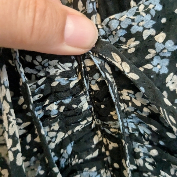 Veronica Beard Sean Silk Ruched Dress - Picture 7 of 9